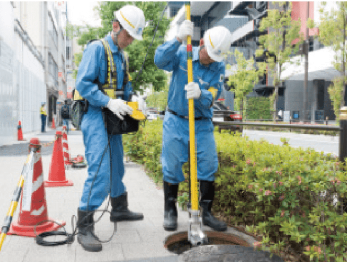 管路点検（管口カメラ）